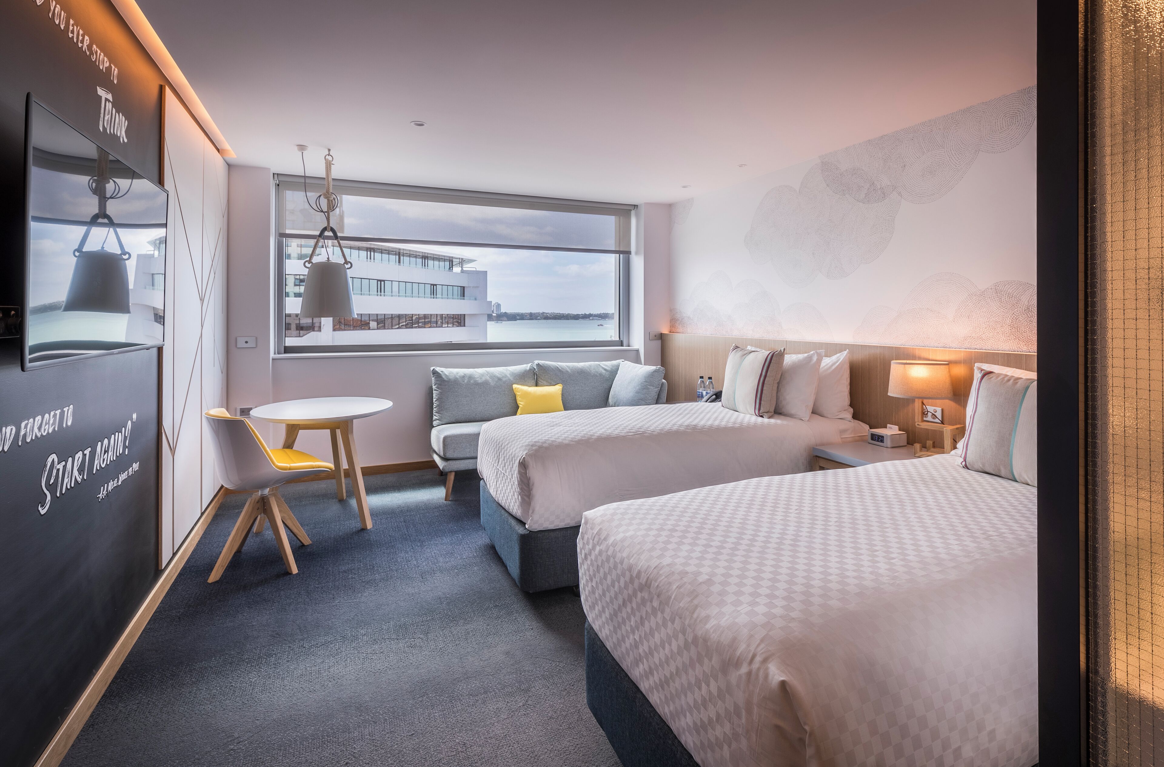 Room (Social 2 Singles) | In-room safe, desk, laptop workspace, blackout drapes