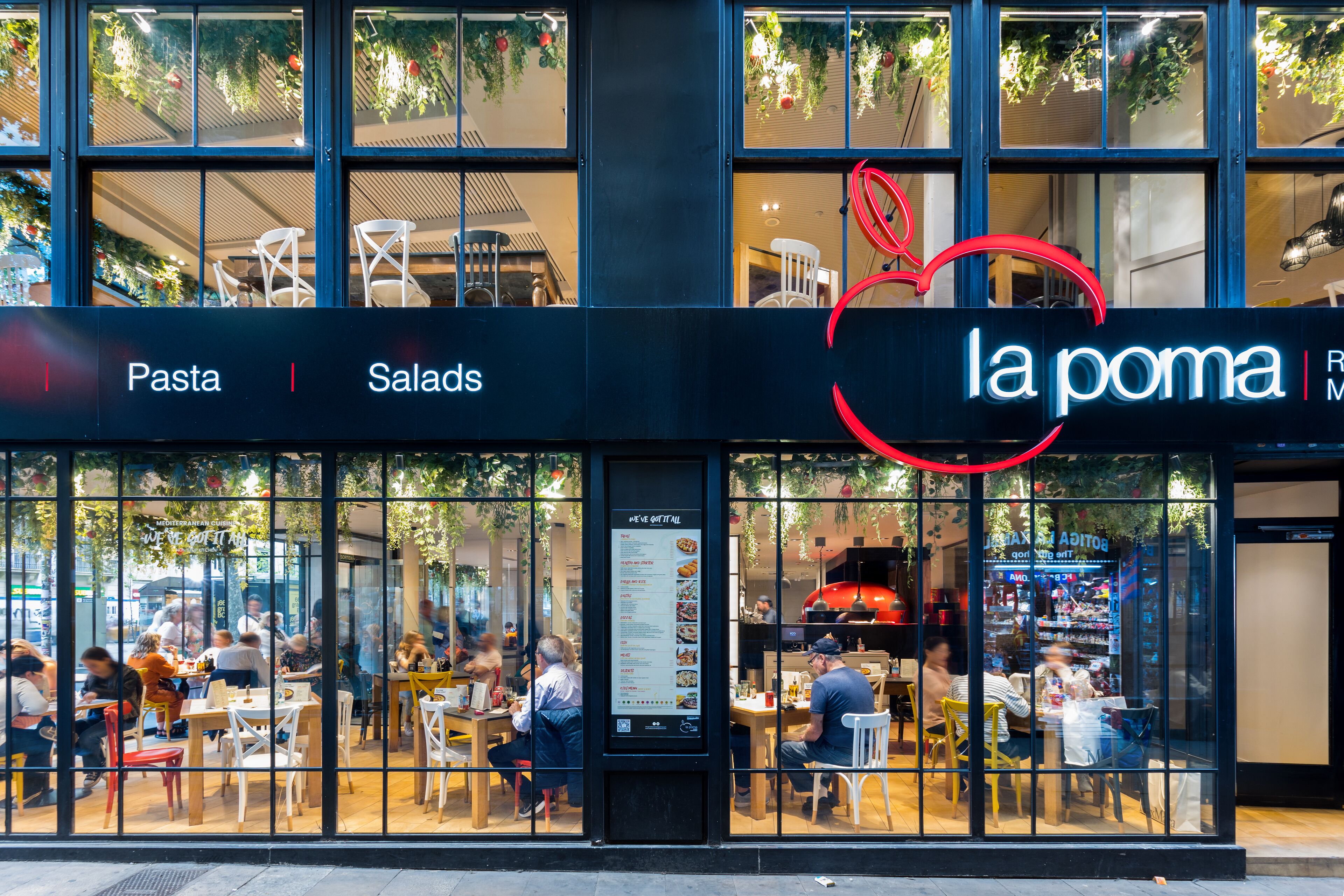 lunch and dinner served, mediterranean cuisine