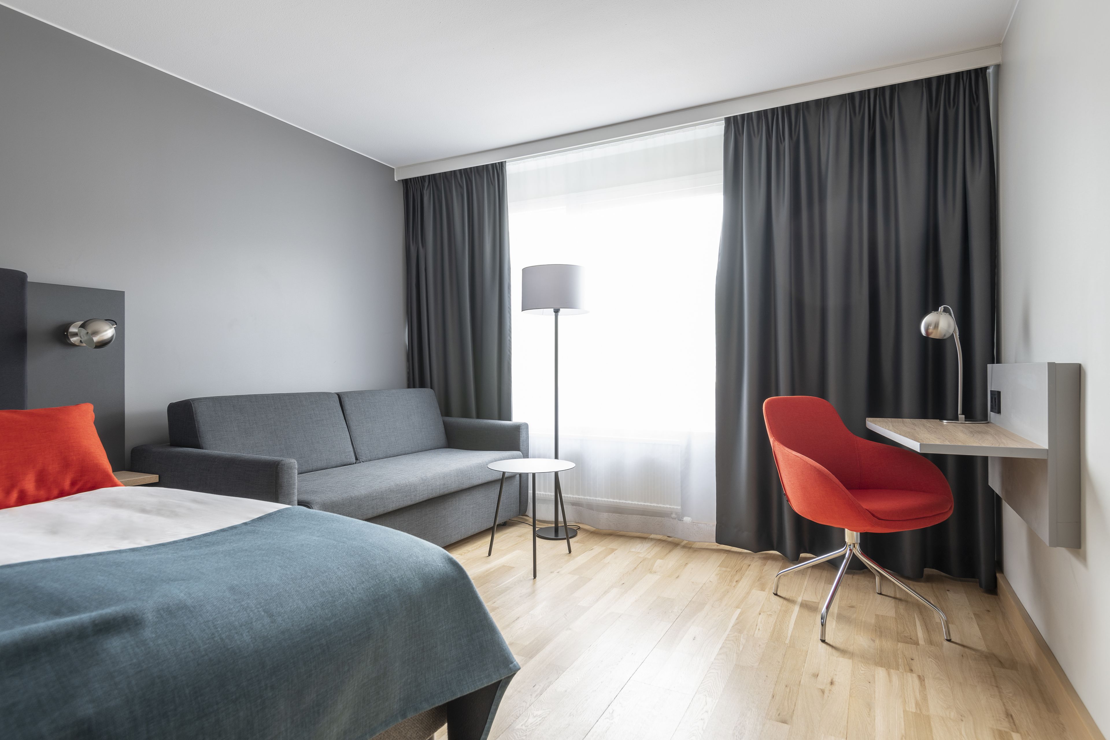 family room, 1 double bed with sofa bed, non smoking | extra beds