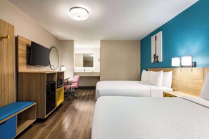 In-room safe, desk, iron/ironing board, rollaway beds