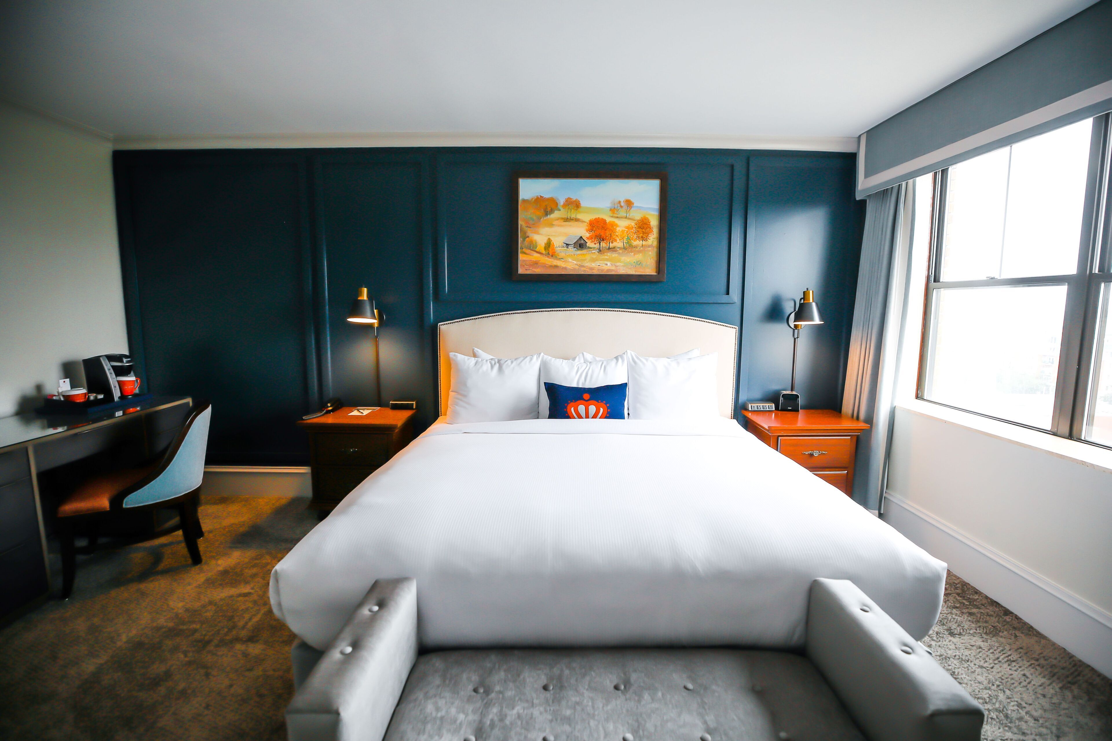 Draps en coton égyptien, literie de qualité supérieure, bureau