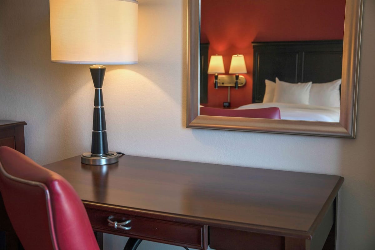 Premium bedding, down duvets, pillow-top beds, in-room safe