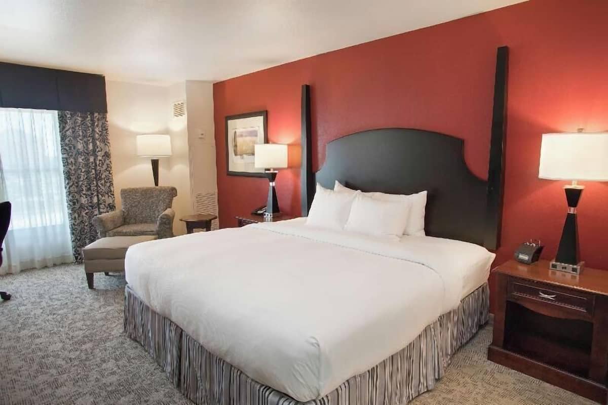 Premium bedding, down duvets, pillow-top beds, in-room safe