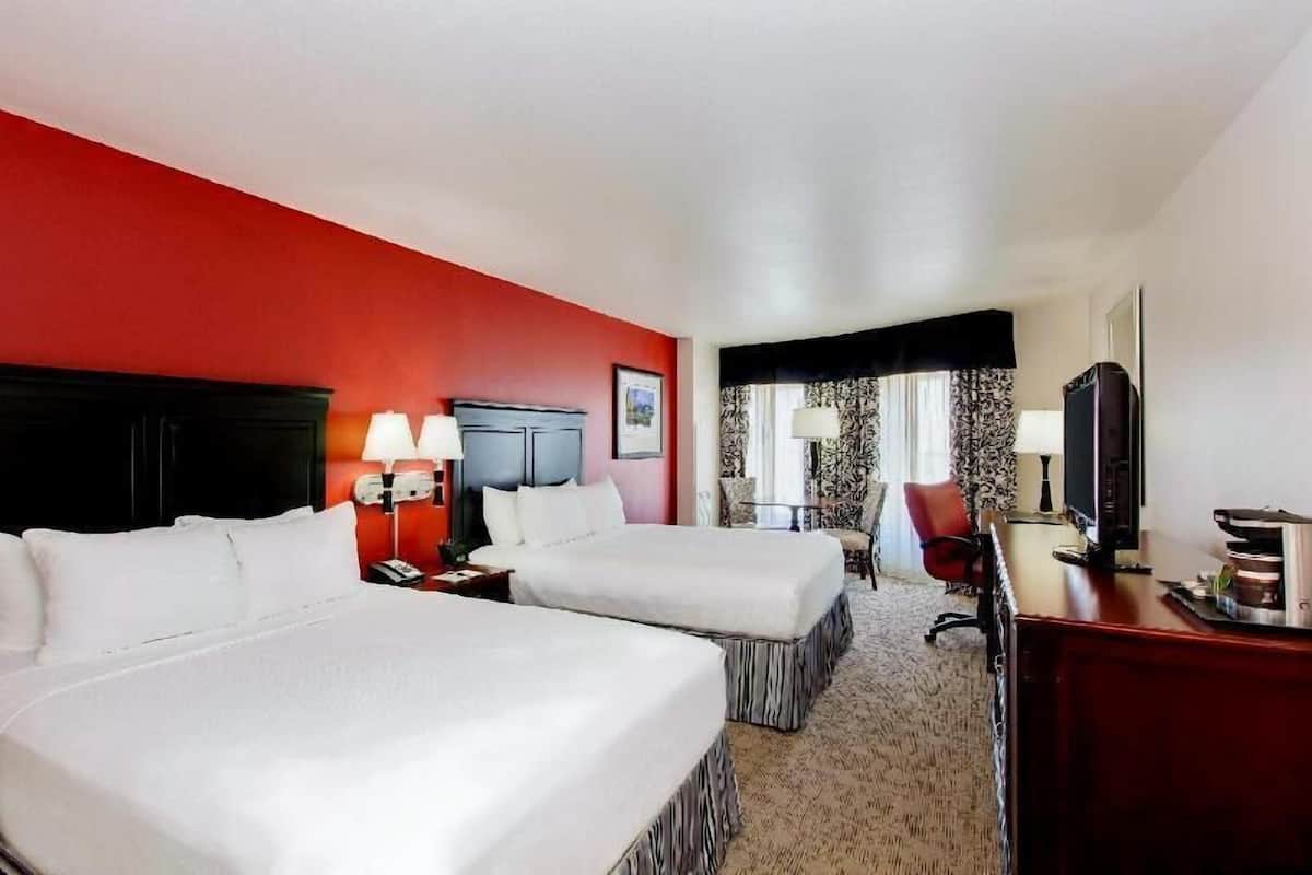 Premium bedding, down duvets, pillow-top beds, in-room safe
