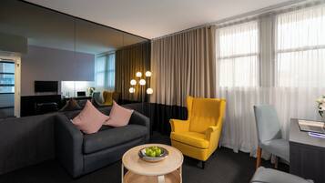 1 bedroom, premium bedding, in-room safe, individually decorated