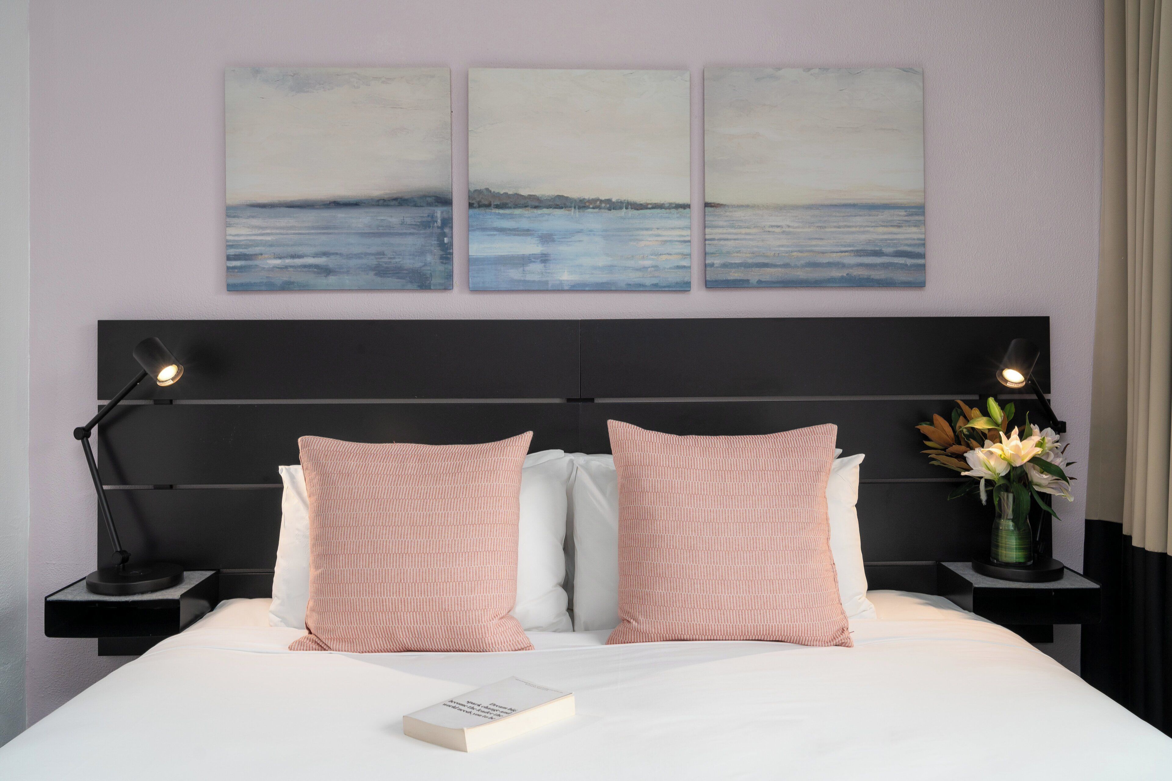 Premium bedding, in-room safe, individually decorated