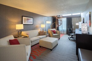 Suite, 1 Bedroom | Individually furnished, desk, blackout drapes, iron/ironing board