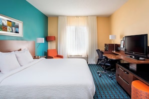Premium bedding, in-room safe, desk, iron/ironing board
