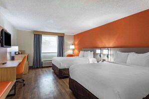 Standard Room, 2 Queen Beds, Non Smoking, Stadium View | Hypo-allergenic bedding, desk, laptop workspace, blackout drapes - Comfort Inn & Suites Nashville Downtown – Stadium (Nashville)