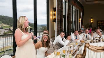 Indoor wedding