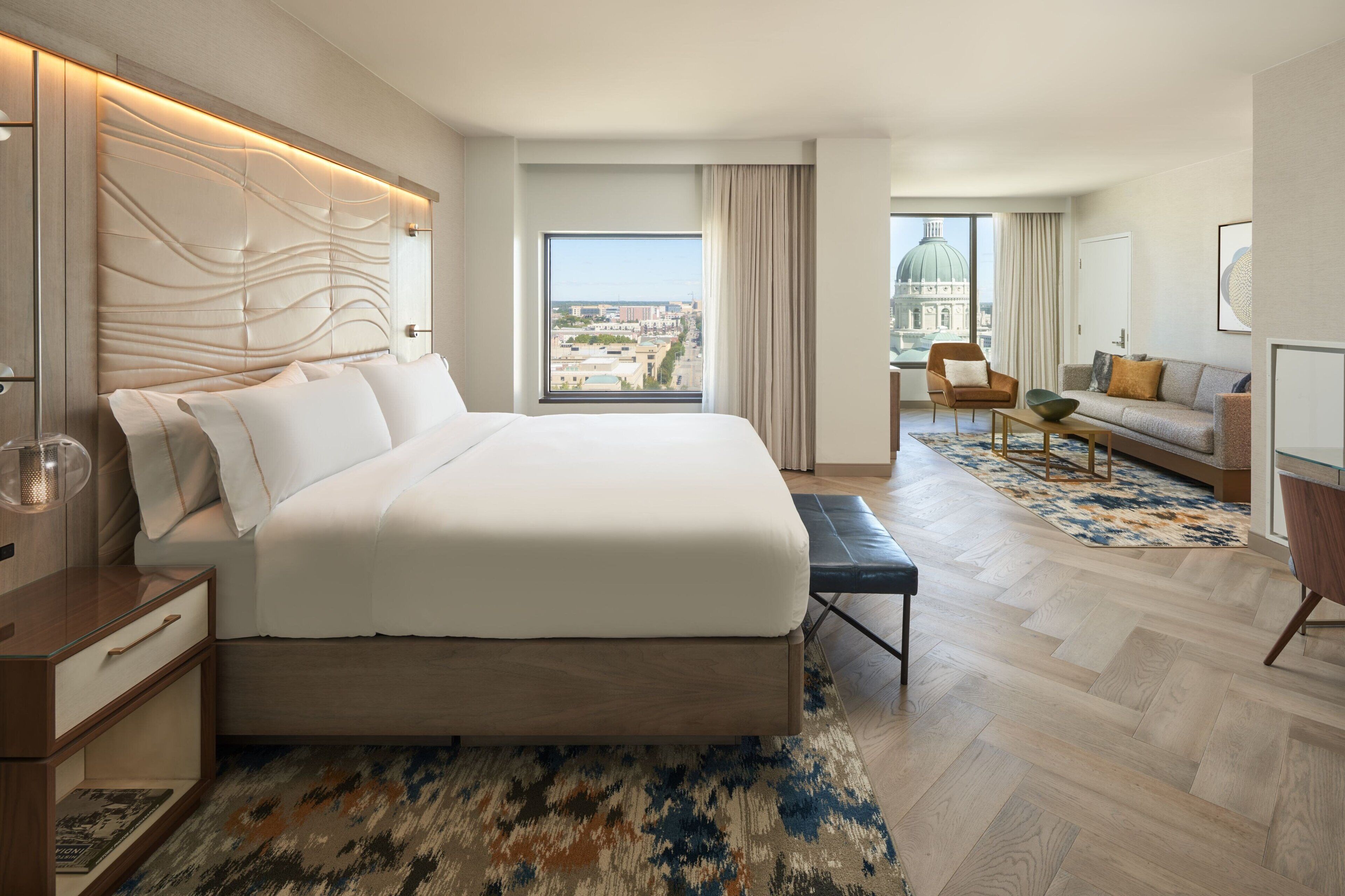 premium bedding, down duvets, pillow-top beds, in-room safe