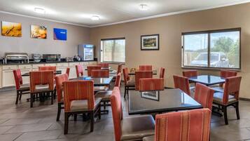 Free daily cooked-to-order breakfast