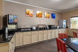 Free daily cooked-to-order breakfast