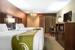 Egyptian cotton sheets, premium bedding, pillow-top beds, desk