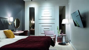 Ropa de cama hipoalergénica y minibar