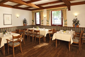 Daily buffet breakfast (EUR 15 per person)