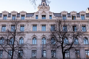 Fassade der Unterkunft
