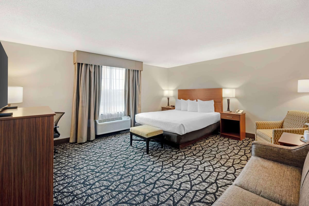 Chambre Standard, 1 trĂšs grand lit, non-fumeur, bain Ă remous