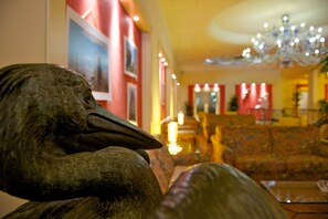 Sitteområde i lobbyen