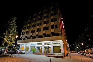 Front of property – evening/night