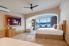 De Lujo Superior Cama King y 1 cama matrimonial | Vista desde la habitación