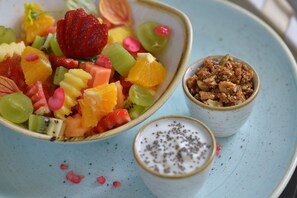 Komplett frokost hver dag (mot et tillegg)