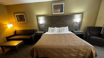 Premium bedding, in-room safe, laptop workspace, iron/ironing board