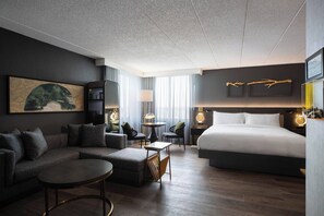 Studio, 1 très grand lit, en angle