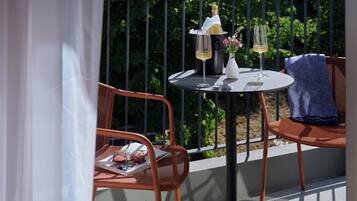 Junior-Suite (Quadruple) | Balkon