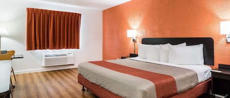 Cortinas blackout, wifi gratis y ropa de cama