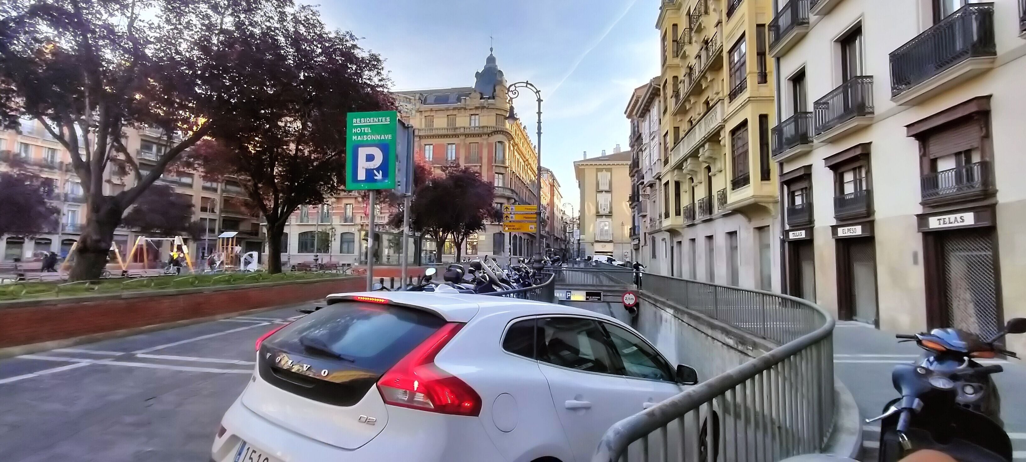 self-parking (surcharge) 18 per day