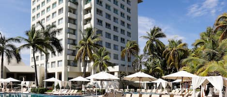 Majoituspaikan julkisivu