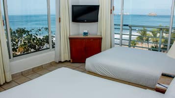 Suite Junior, 2 Tempat Tidur Double, pemandangan samudra | Pemandangan dari kamar