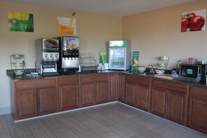 Desayuno continental gratuito