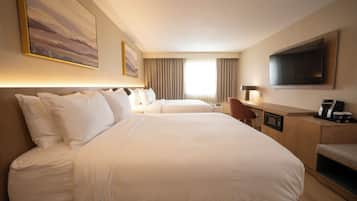 Egyptian cotton sheets, premium bedding, down duvets, pillow-top beds