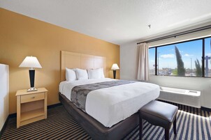 Suite, 1 King Bed, Non Smoking (Oversized Room;with Sofabed) | Premium bedding, in-room safe, laptop workspace, blackout drapes