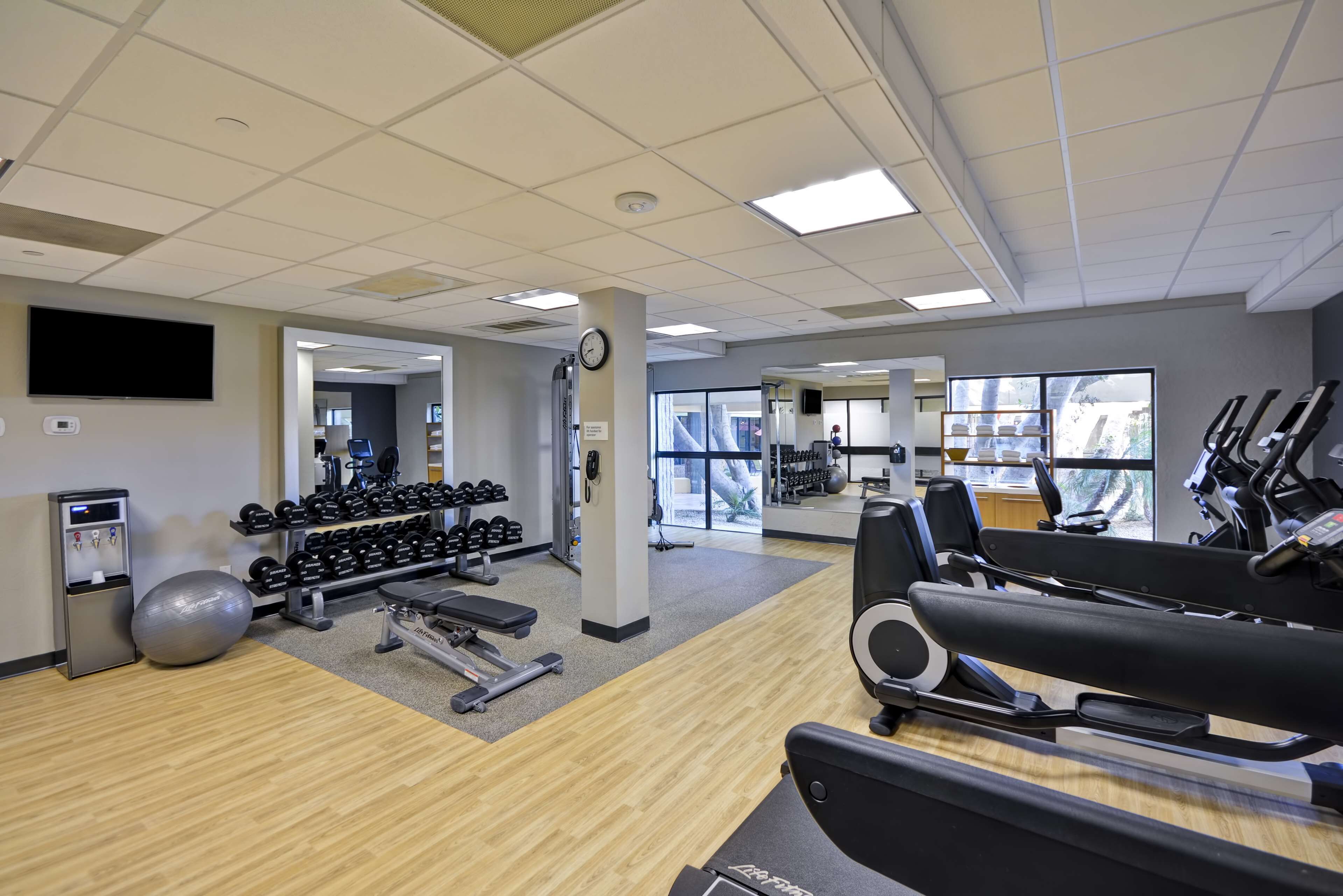 fitness facility