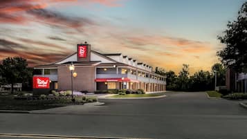 Front of property - evening/night