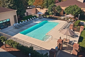 Seasonal outdoor pool