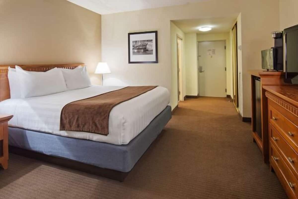 Pillow-top beds, in-room safe, blackout curtains, iron/ironing board