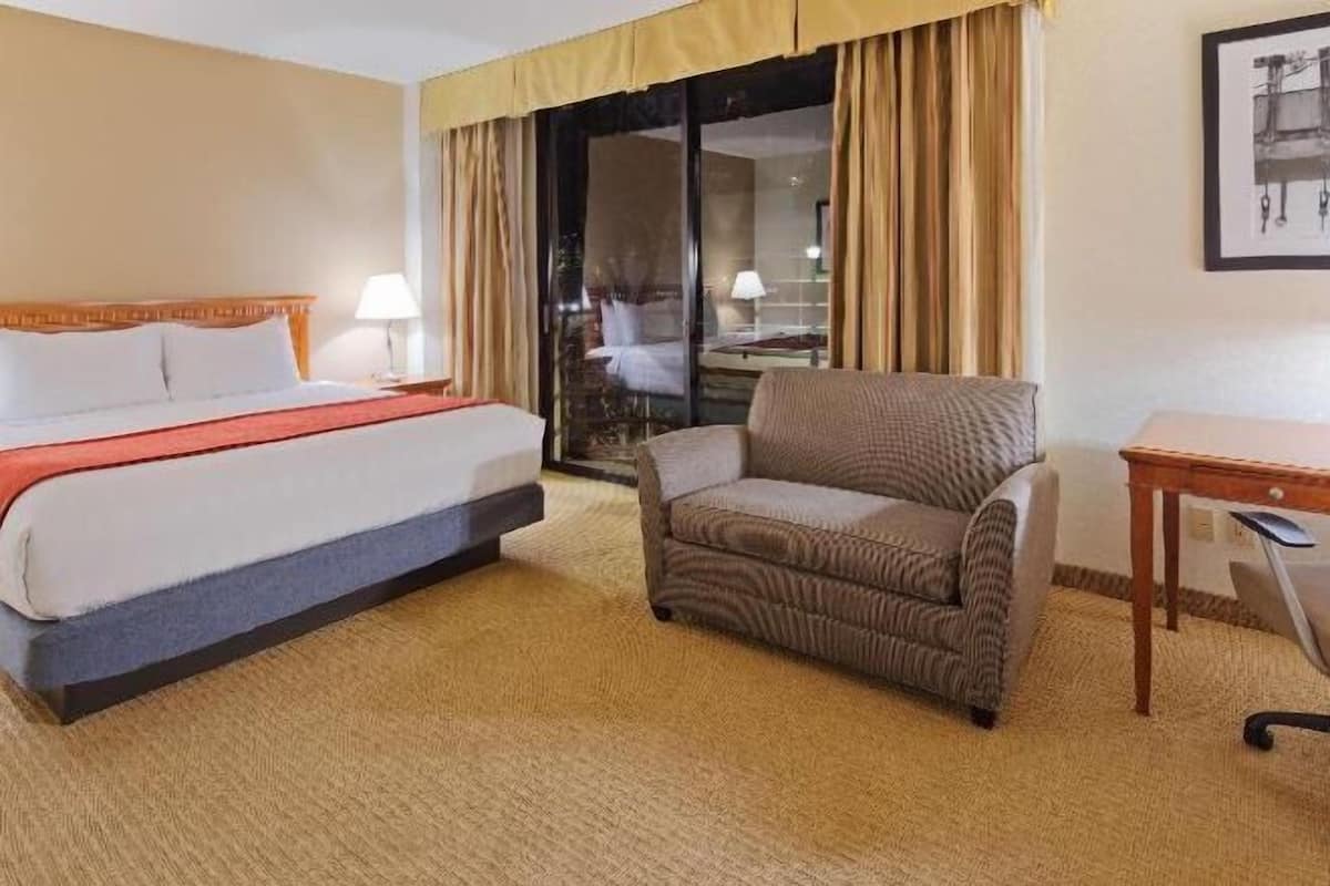 Pillow-top beds, in-room safe, blackout curtains, iron/ironing board