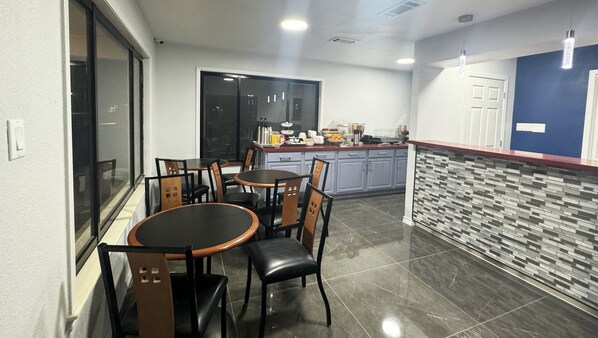 Kontinental frokost er inkludert hver dag