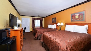Desk, iron/ironing board, free WiFi, bed sheets