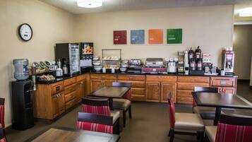 Free buffet breakfast