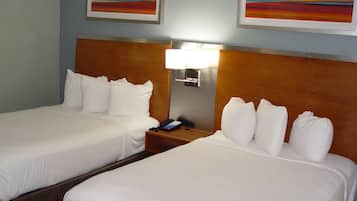 Premium bedding, pillow-top beds, individually decorated