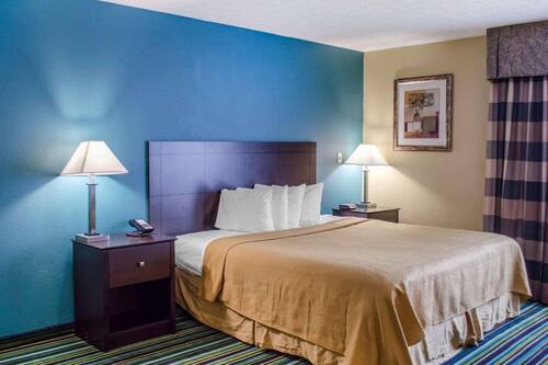 Room, 1 King Bed with Sofa bed, Non Smoking, Jetted Tub | Desk, iron/ironing board, free WiFi, bed sheets