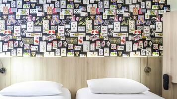 Standard Room, 2 Twin Beds | Individually furnished, blackout drapes, soundproofing