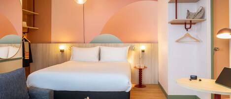Standard Suite, 1 Double Bed with Sofa bed | Individually furnished, blackout drapes, soundproofing