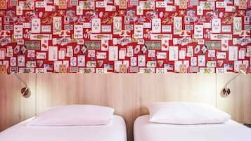 Standard Room, 2 Twin Beds | Individually furnished, blackout drapes, soundproofing