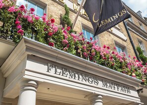 Exterior detail - Flemings Mayfair - Small Luxury Hotel of the World (London)